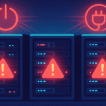 An illustration showing the future of data centers, referencing the idea of the world running out of data centers and moving towards innovative solutions.